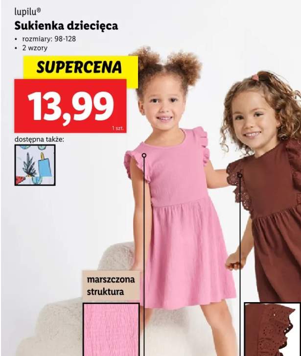 sukienka dziecięca
