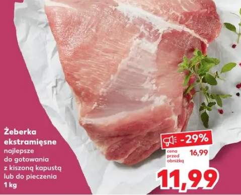żeberka wieprzowe