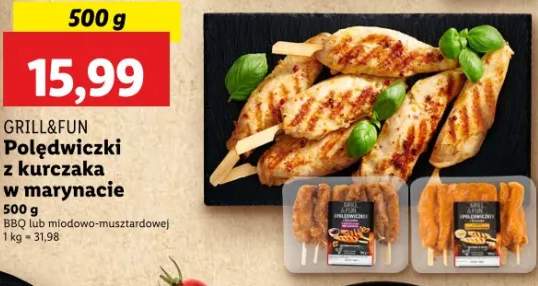 polędwiczki z kurczaka marynowane