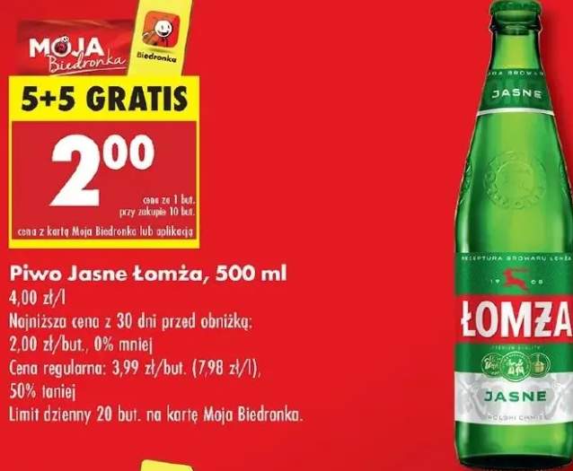 piwo Łomża