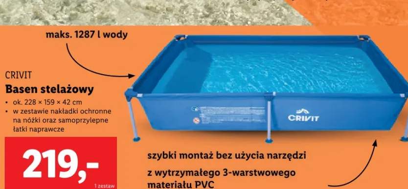 basen na stelażu