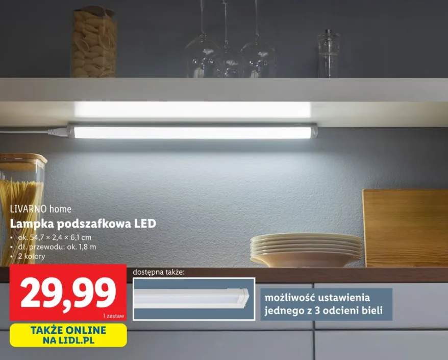 lampka podszafkowa