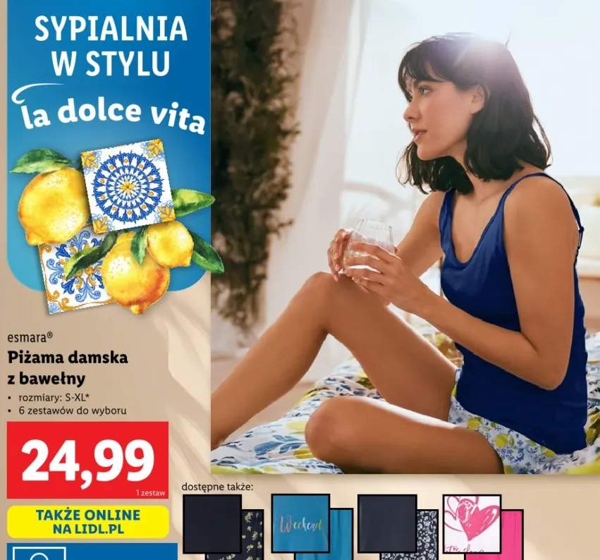 piżama damska
