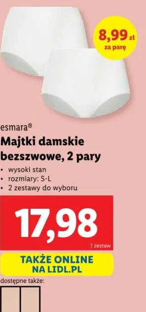 majtki damskie