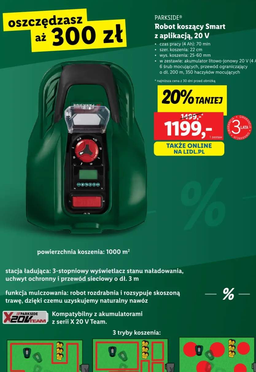 robot koszący