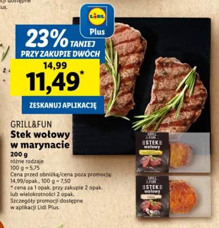 stek wołowy