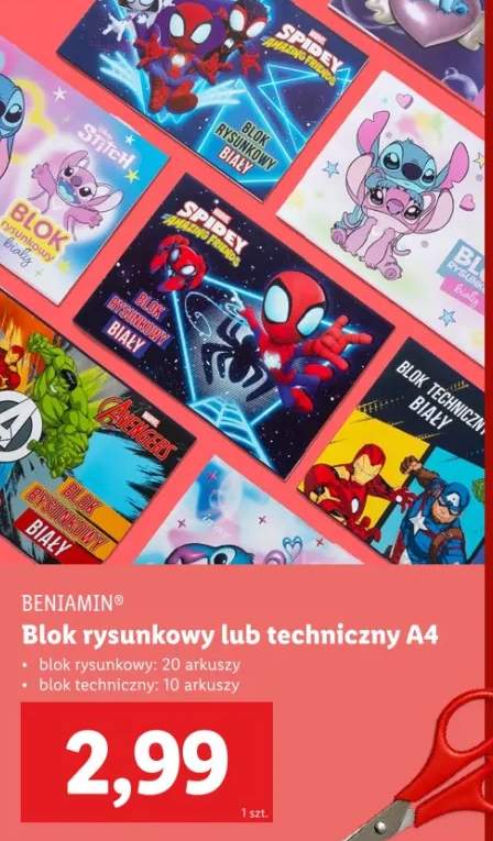 blok rysunkowy