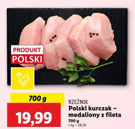kurczak medaliony