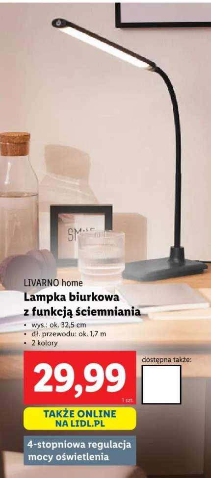 lampka biurkowa
