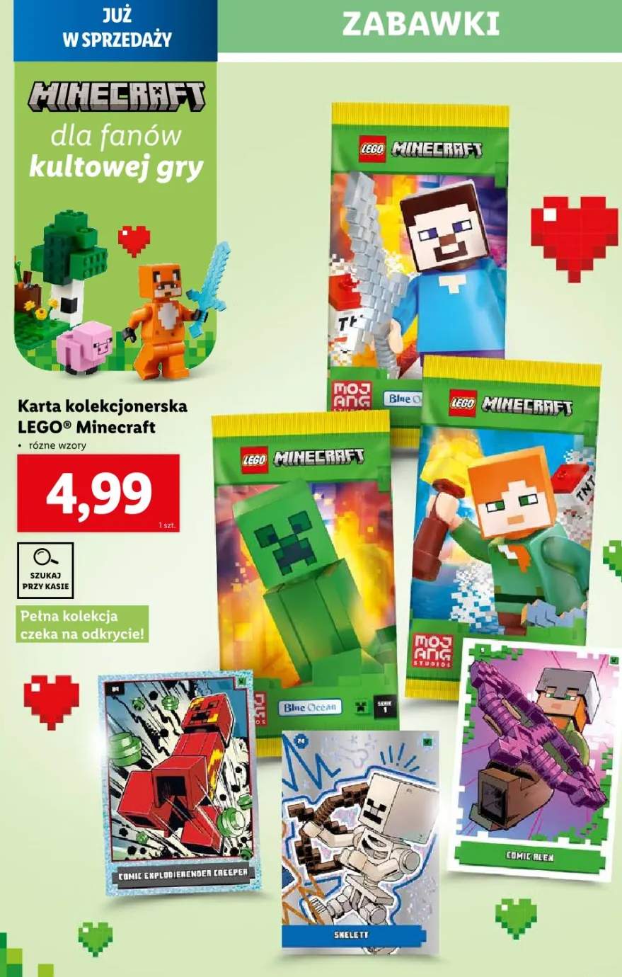 klocki Lego Minecraft