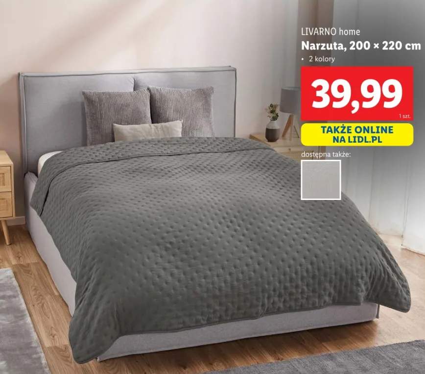 narzuta na łóżko