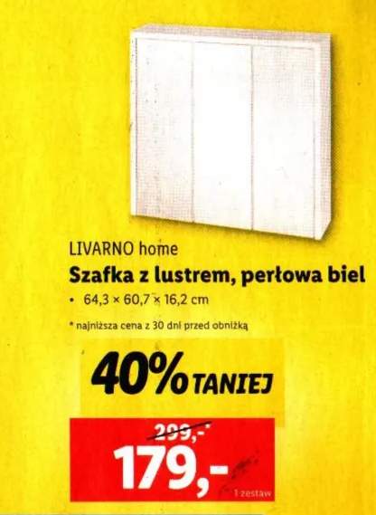 szafka z lustrem