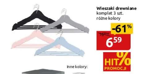 komplet wieszaków