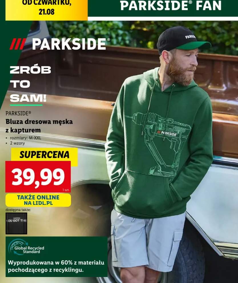 bluza dresowa męska