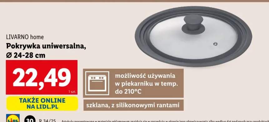 pokrywka uniwersalna