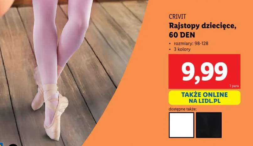 rajstopy dziecięce