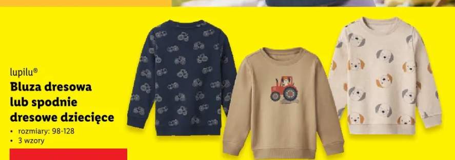 bluza dresowa dziecięca