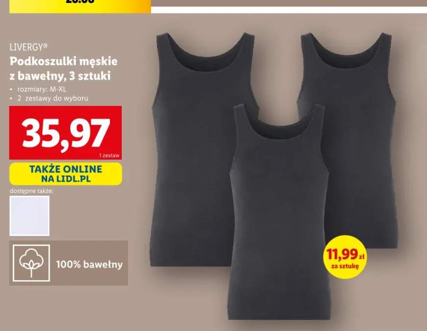 podkoszulek męski