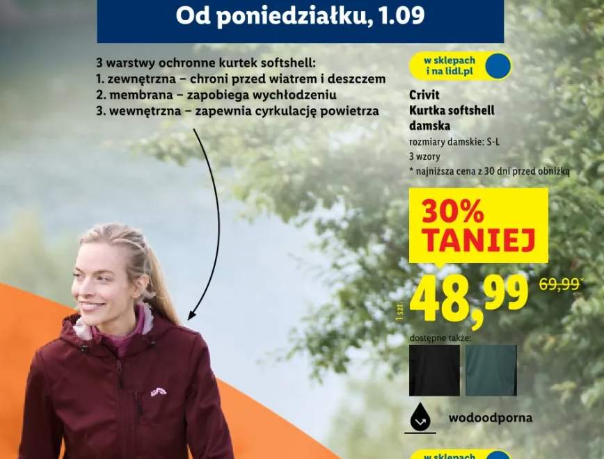 kurtka softshell damska