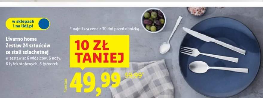 zestaw sztućców