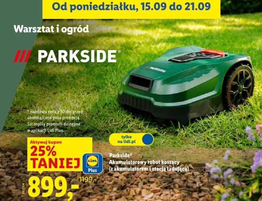 robot koszący