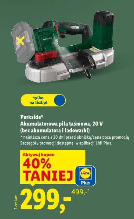 piła taśmowa