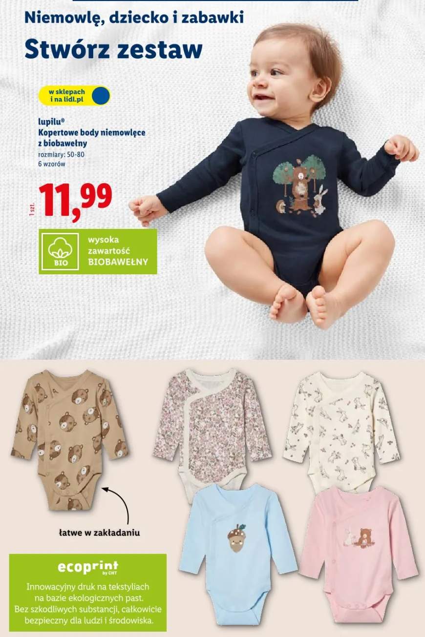 body niemowlęce