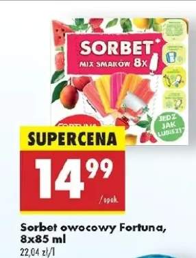 sorbet owocowy