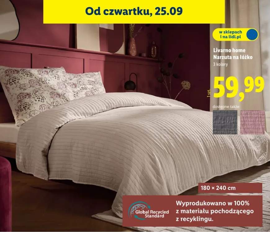 narzuta na łóżko
