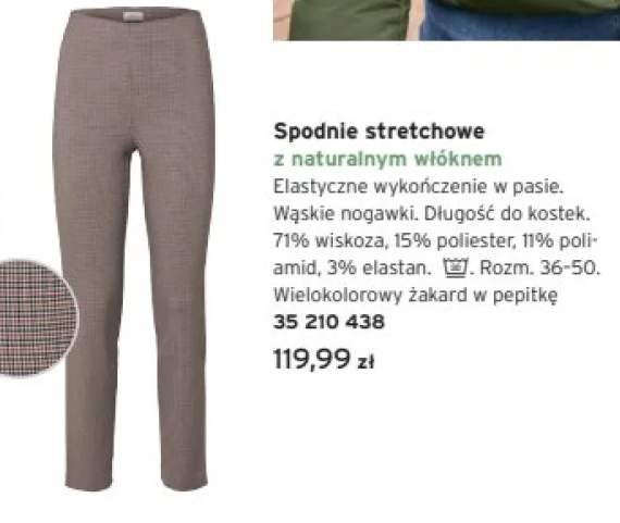 spodnie damskie