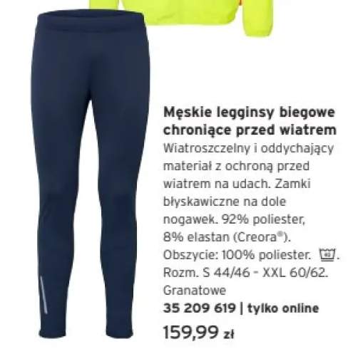 legginsy męskie