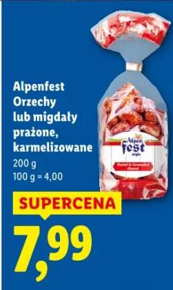 migdały karmelizowane