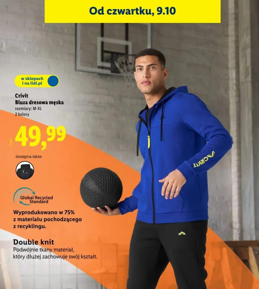 bluza dresowa męska