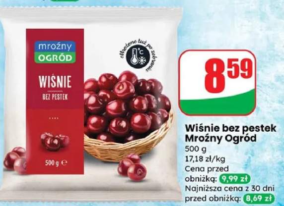 wiśnie mrożone