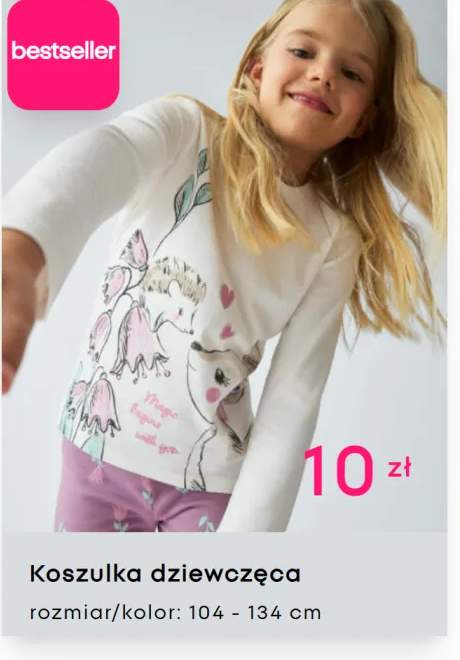 koszulka dziewczęca