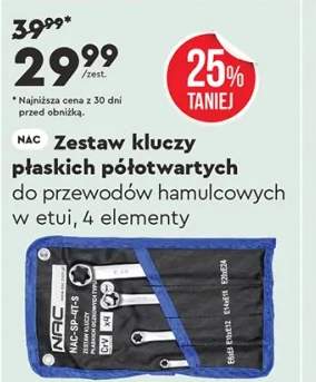 zestaw kluczy płaskich
