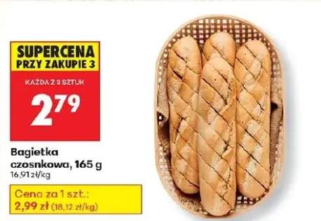 bagietka z masłem czosnkowym