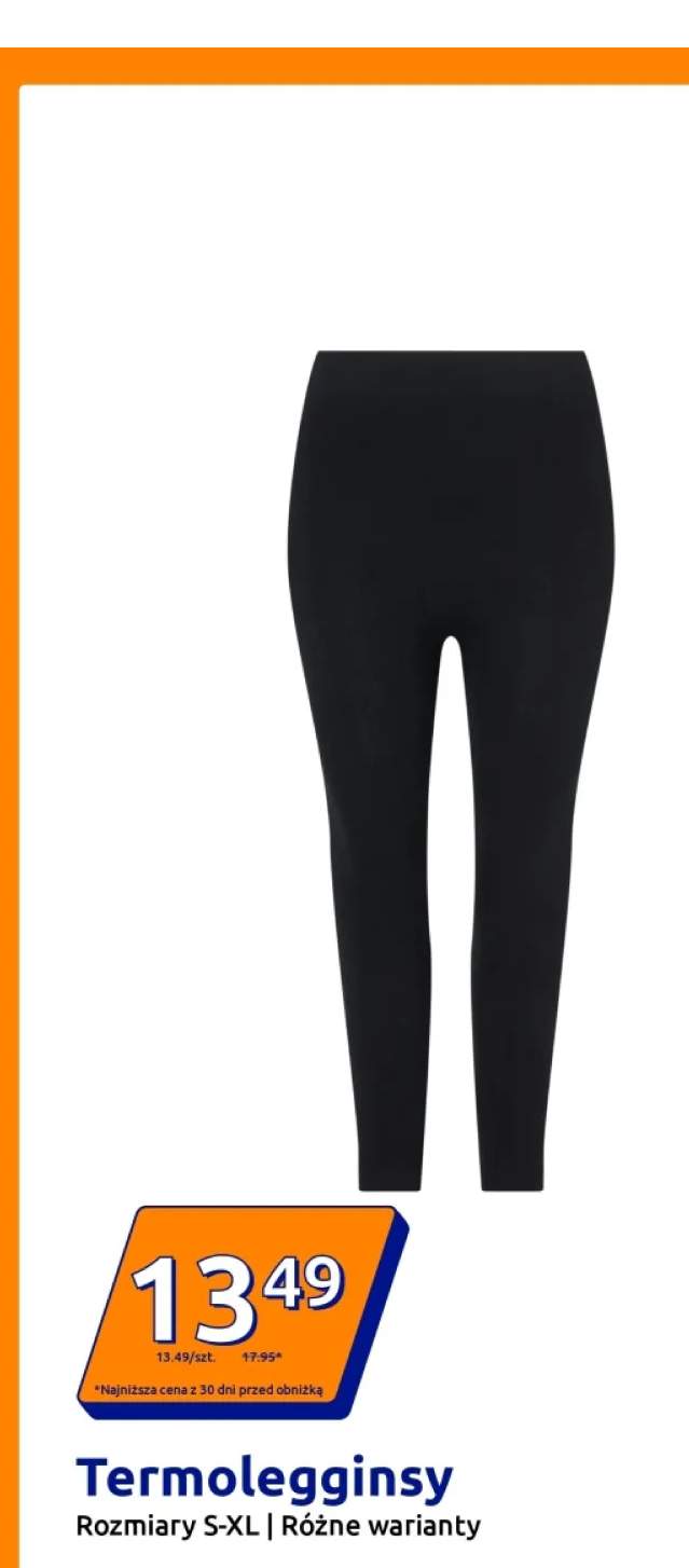 legginsy termoaktywne