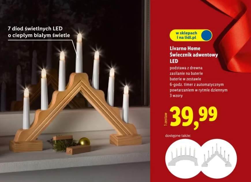 świecznik adwentowy