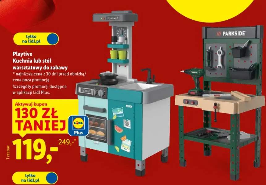 stół warsztatowy do zabawy