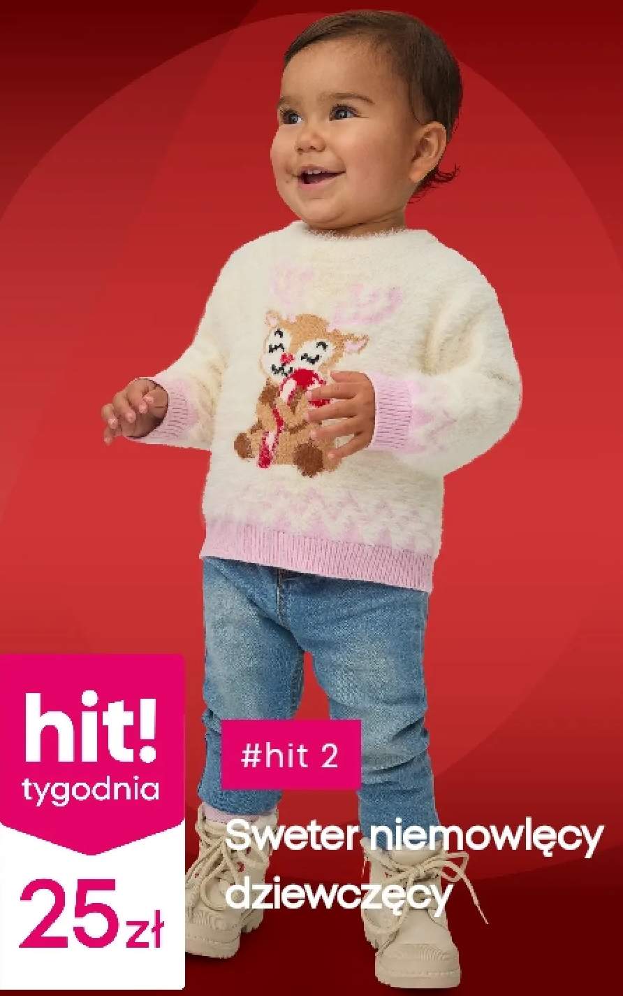 sweterek niemowlęcy