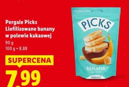 banany liofilizowane