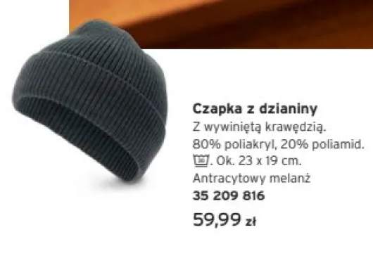 czapka damska