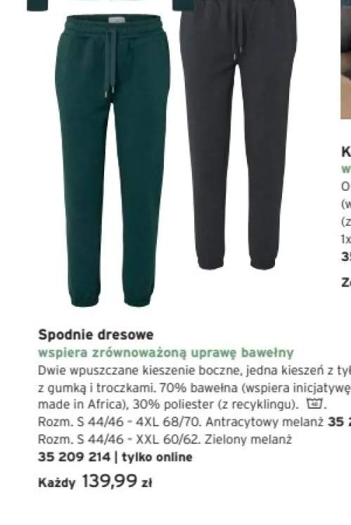 spodnie dresowe męskie