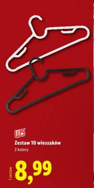 wieszaki odzieżowe