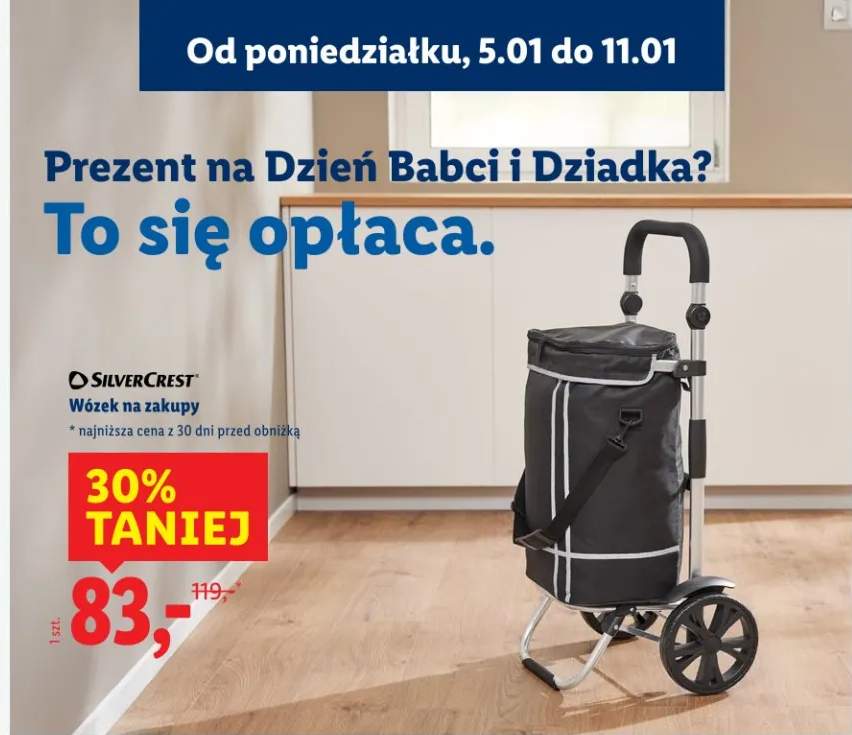 wózek na zakupy