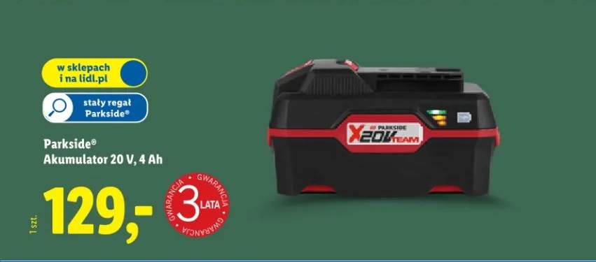 akumulator Parkside