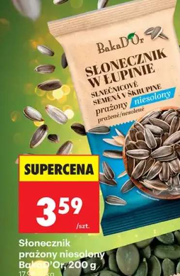 słonecznik prażony