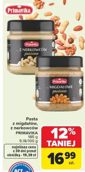 pasta z nerkowców