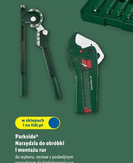 narzędzia do obróbki rur